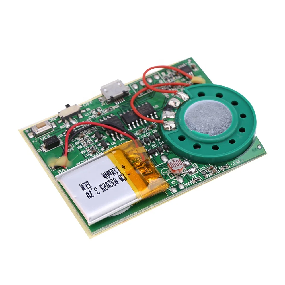 Low-Priced Greeting Card Sound Module for Greeting Card Recorder High Quality Speakers
