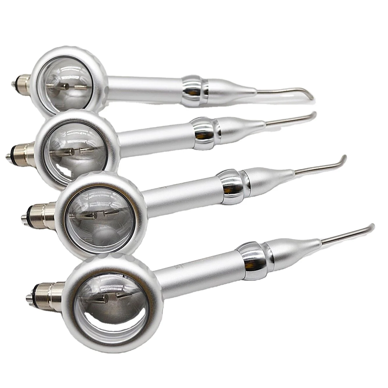 Dental Hygiene Prophy Jet Air Polisher System Tooth Polishing Handpiece 2/4 Hole with 2 Nozzles