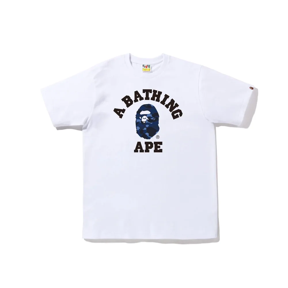 New Design Wholesale Print Ape Cartoon T-shirt Casual Loose Round Neck Short Sleeve Men Cotton T-shirts