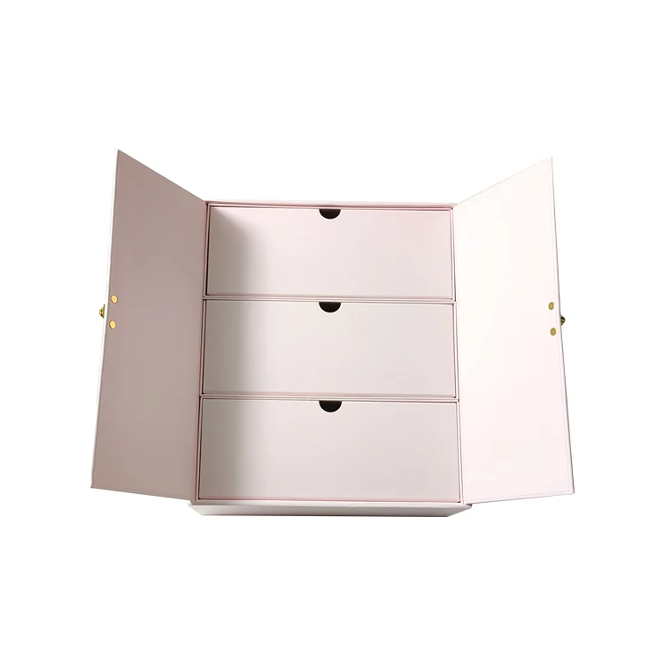 Custom Christmas Empty 10 Days Cosmetic Gift Packaging Cardboard Box Advent Calendar