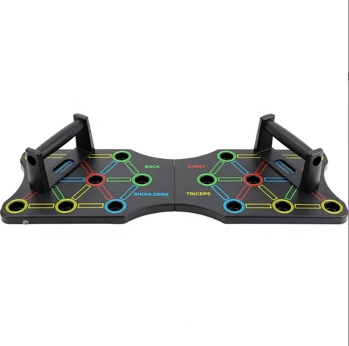 Push Up Board Counter Workout Equipment Portable Foldable Push up Bar Pushup System Home Gym Fitness