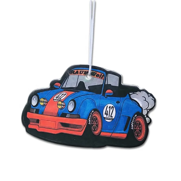YIBAO Wholesales Fresh Perfume Design Car Air Freshener Car Accessories Logo or New Cute Custom Novelty Gifts Choose Customized