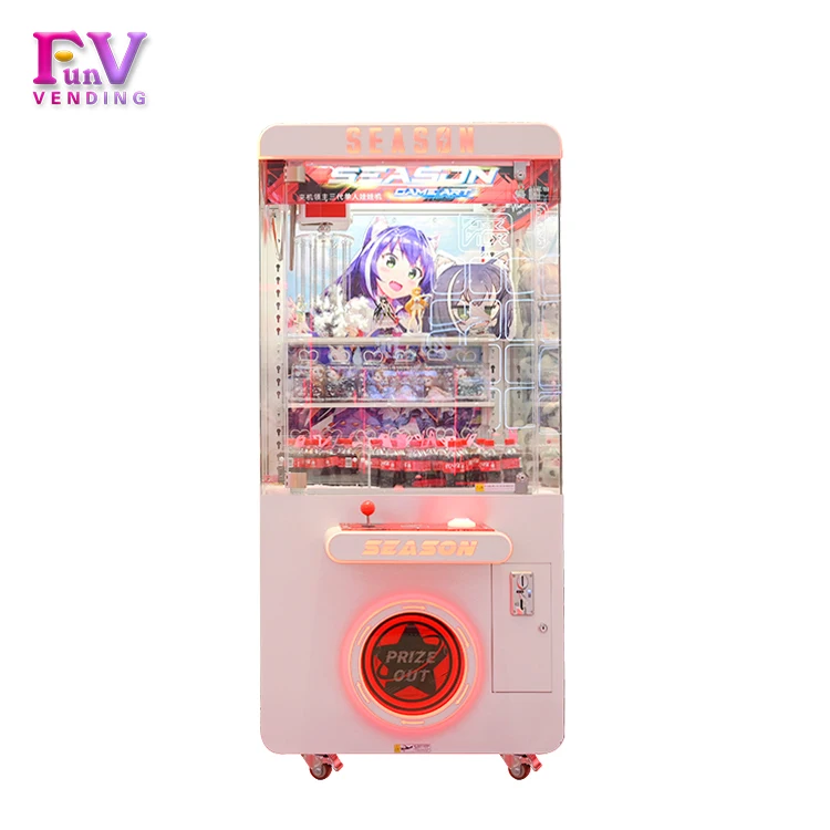 Indoor Forerunner game art claw machine 3 Simulator Toy Claw Game Coin Operated game for kids Amusement Electric parks