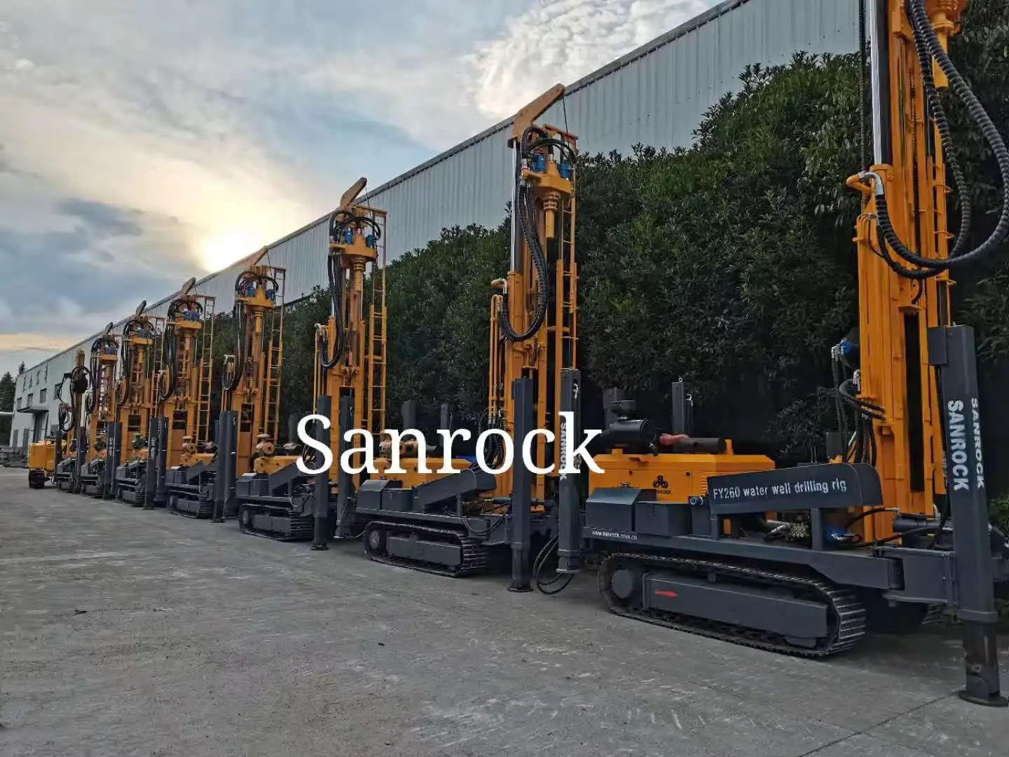 SR260 Water Well Drilling Rig Machine for 260M
