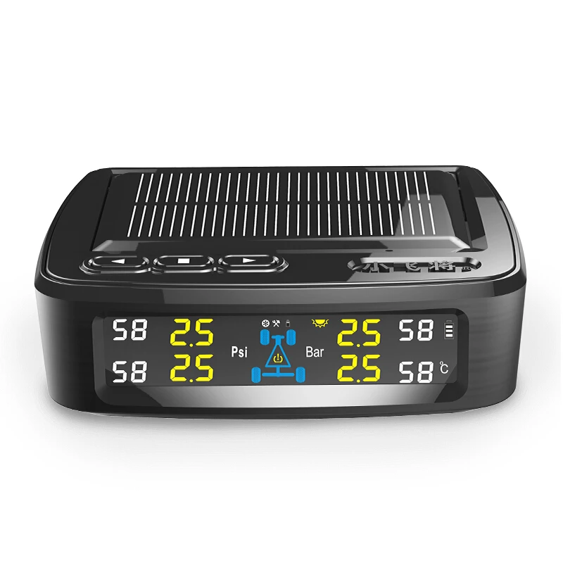 
tire gaugesspy solar power tpms tire pressure monitoring system 