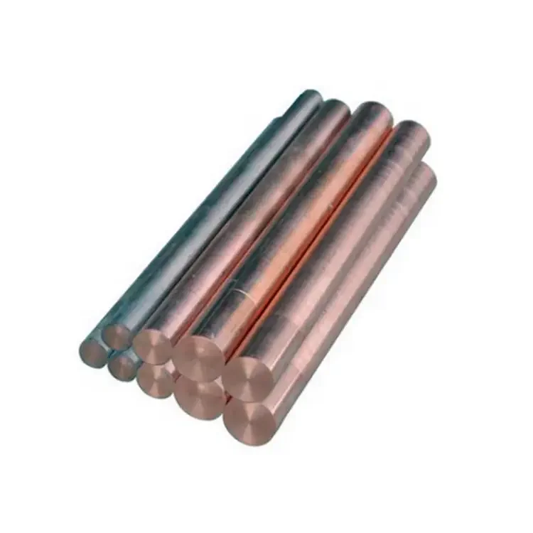 High Quality C11000 Copper Rod Bar Super Pure Copper Brass Rod Alloy Flat Copper Bar Round Manufacturer Price