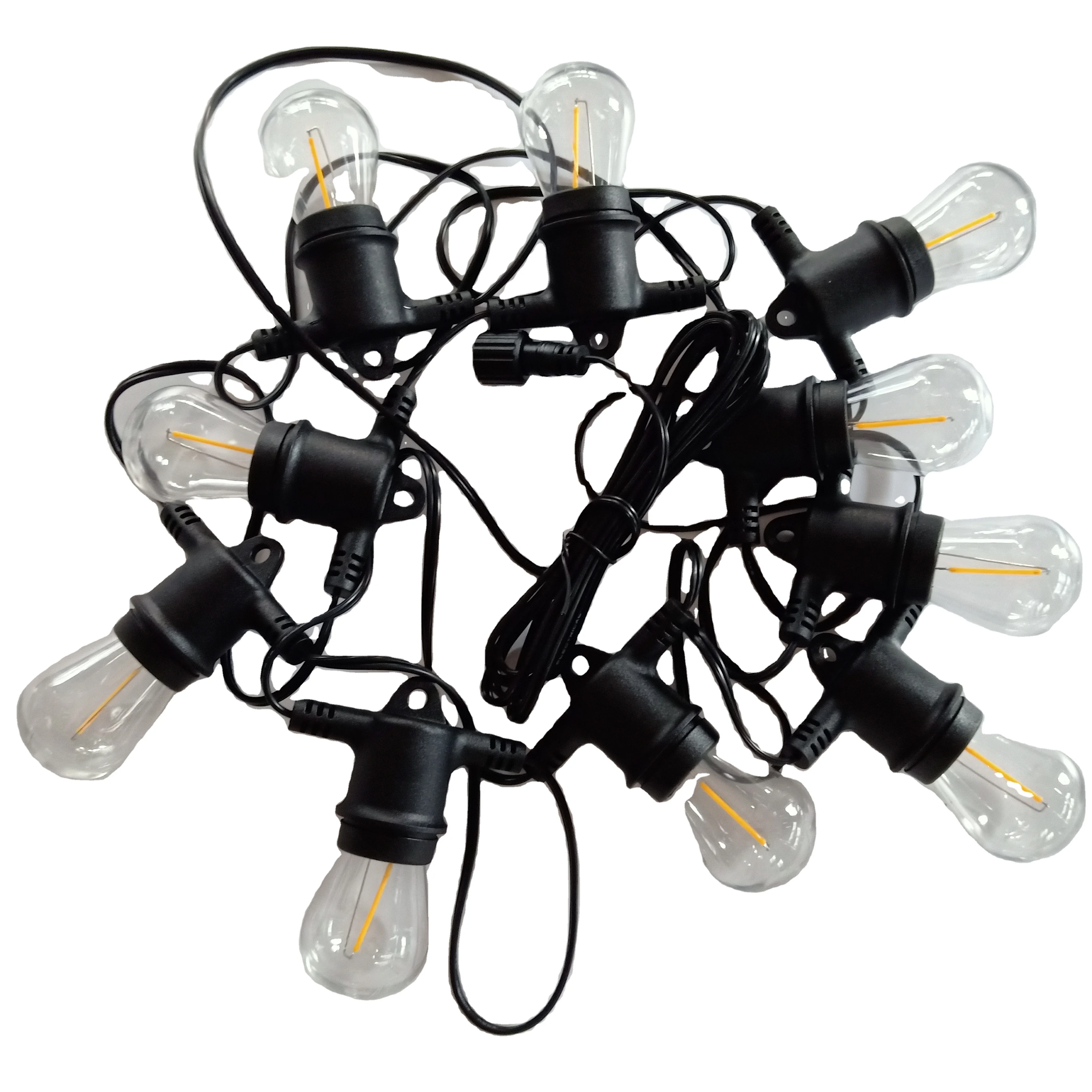 Manufacturer of european  1W bulb home appliance outdoor  e27 LED bulb string light