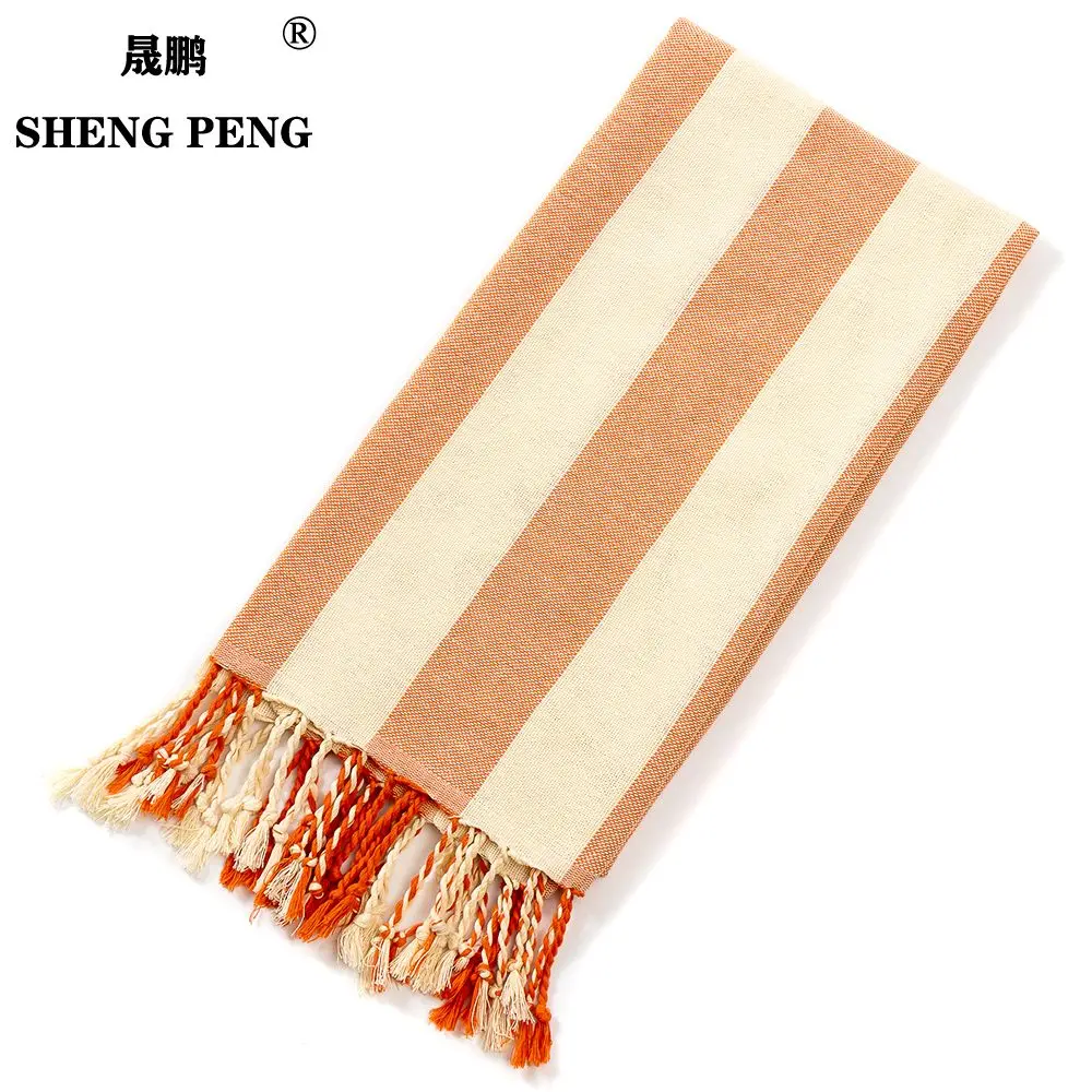 Factory Price Boho Beach Towels 100% Cotton Turkish Bath Towels Tassels Sand-Free Antimicrobial Available Square Rectangle