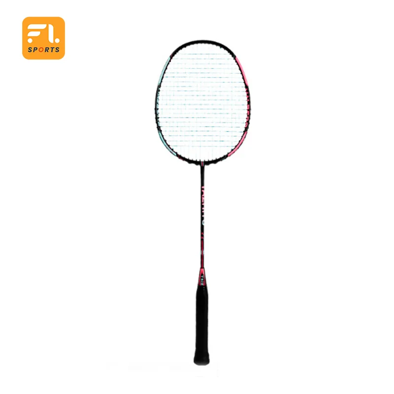 Light Carbon Racquet Top Quality Full Carbon Graphite Fiber Badminton Racket for Professionals With Tension 22-26lbs Shuttle Bat