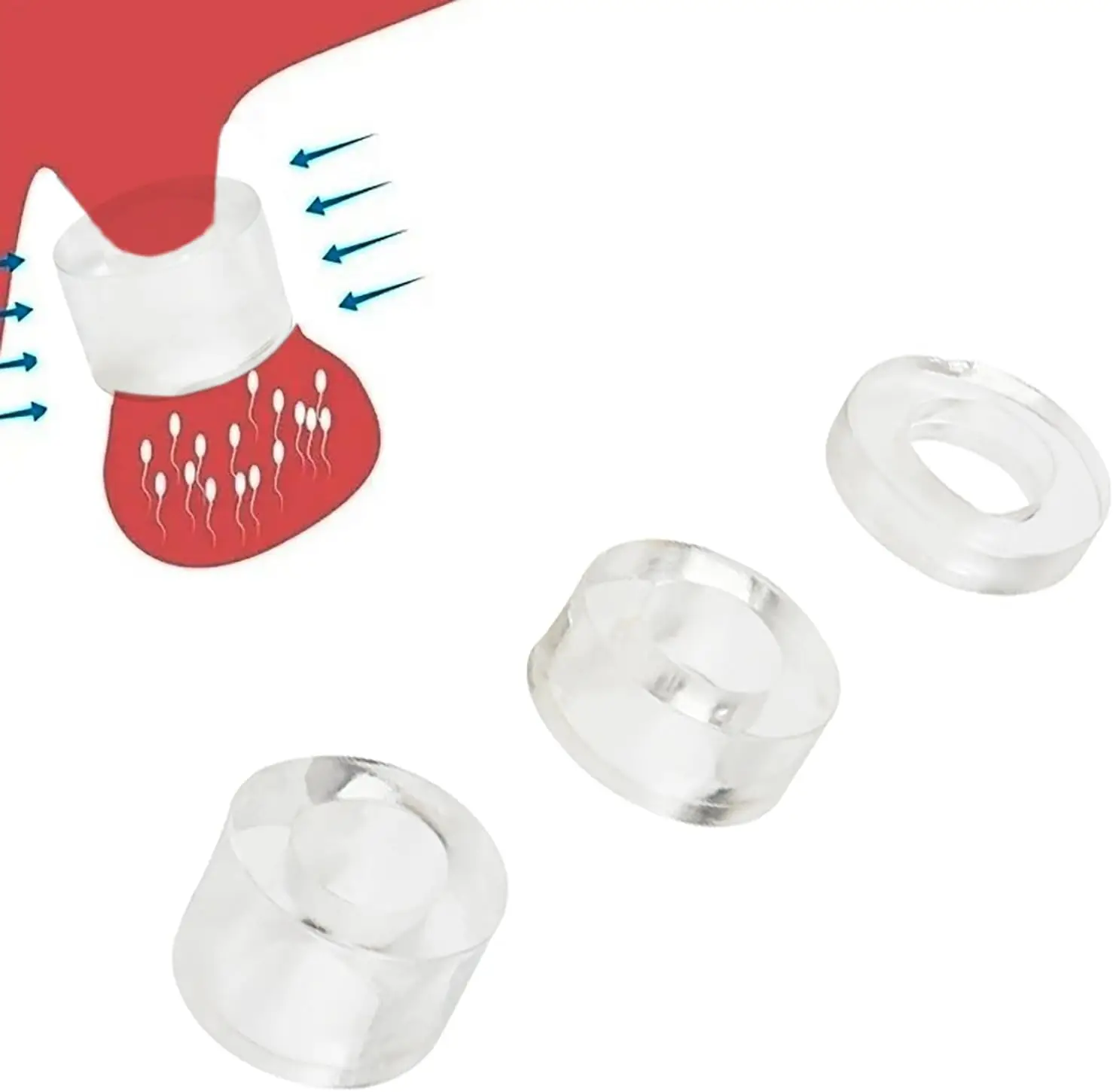 penis ring chastity device tightrope locking sperm enhance men long lasting couples or male sex toys