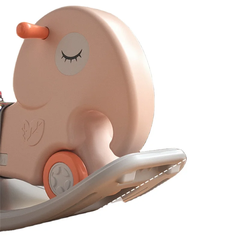 ABST в помещении и на открытом воздухе легко настроить Baby Play с аппликацией виде слона рокер роликовых ездить игрушка забавные 2 1 Детская качающаяся игрушечная