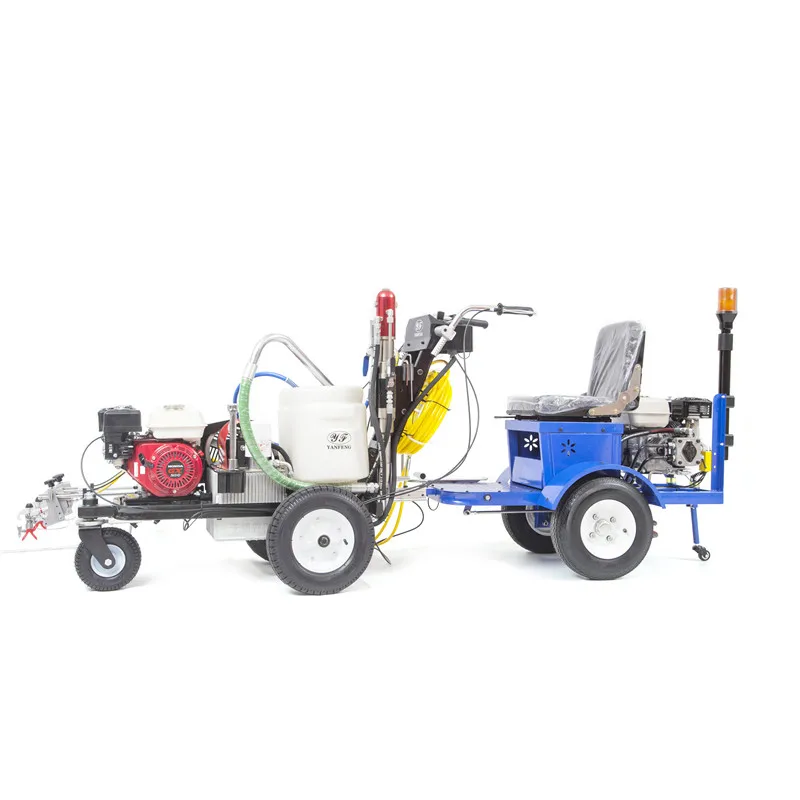 PT200HS Hydraulic Airports Airless Line Stripers Cold Paint Road marking machine