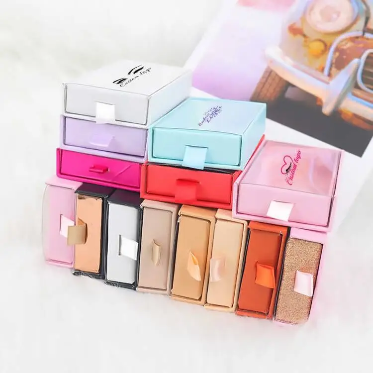 3D Mink  lashes custom packaging box Packaging Eyelash  Cosmetic gift box Factory custom fancy  box