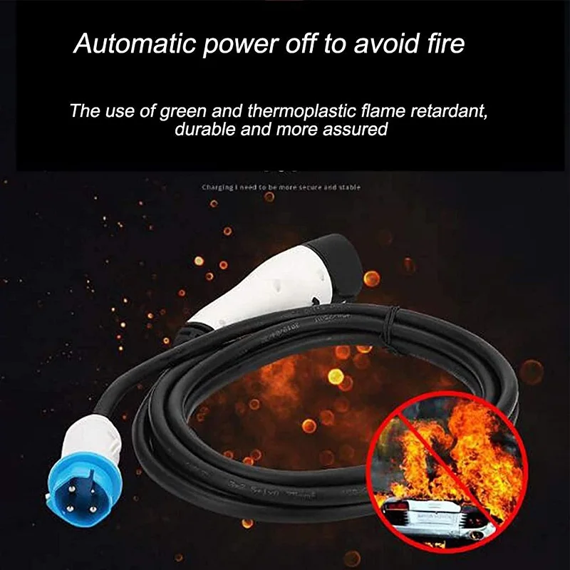 16A EV Charger Level 1 SAE J1772 EVSE 110V IP54 Home Portable EV Charging Cable Electric Vehicle Charger