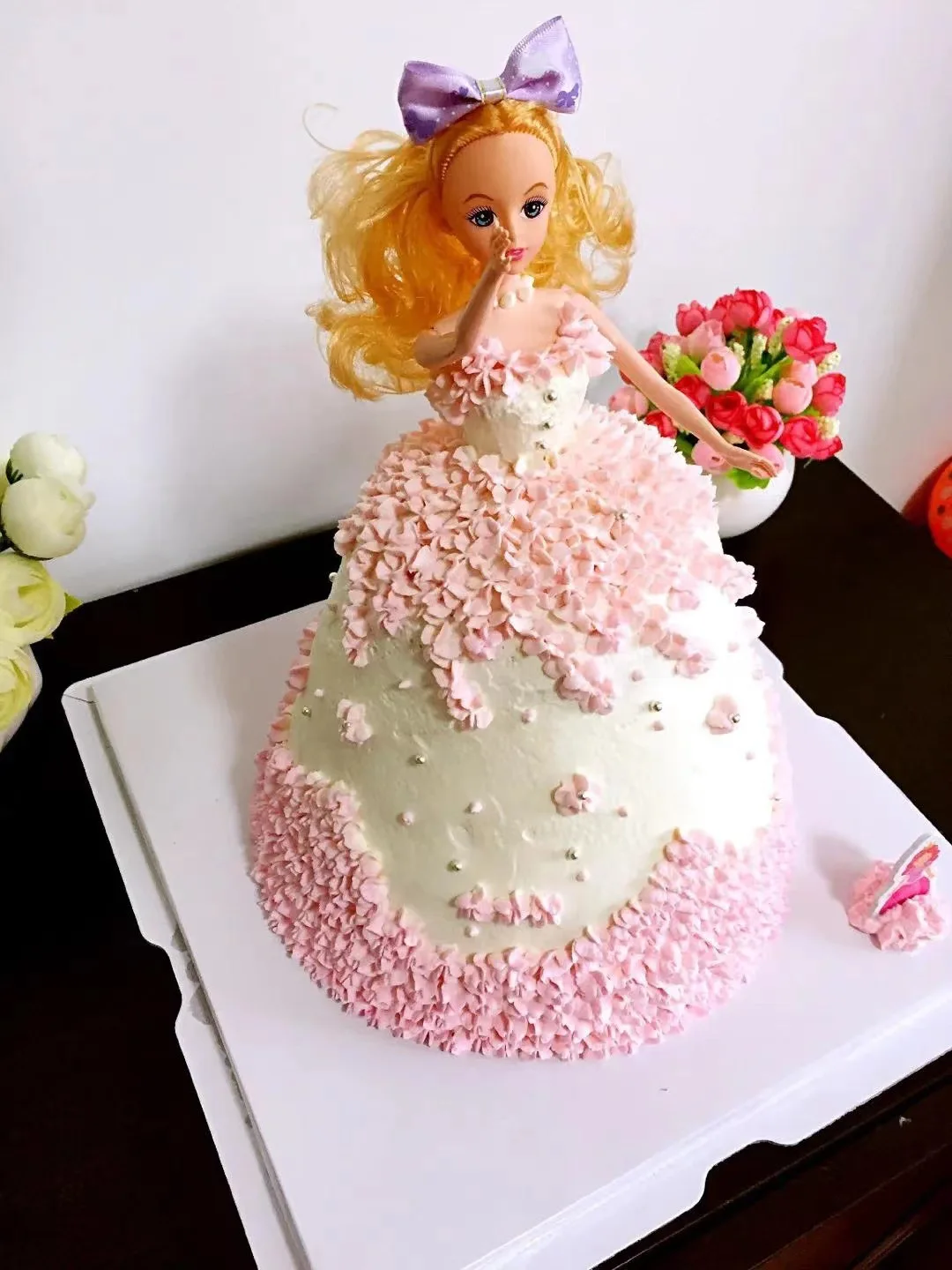 New Arrival 19 cm  Plastic Doll Toy Cake Toppers Girl Dolls Toys 7.5 Inch Cake Tools Naked Doll Decorating For Cakes
