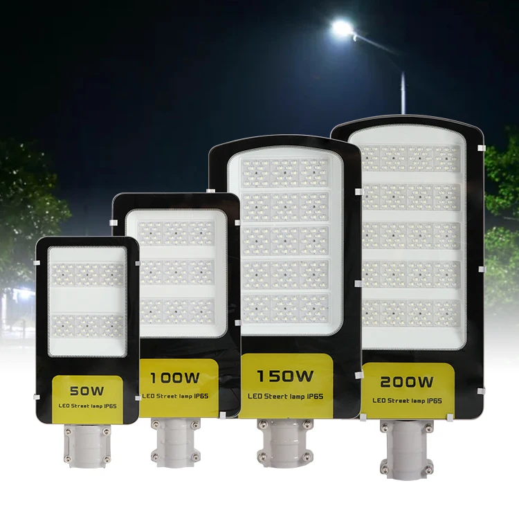 COVEDA New Product Outdoor Ip66 Waterproof Die Casting Aluminium 50 100 150 200 Watt Led Street Lamp