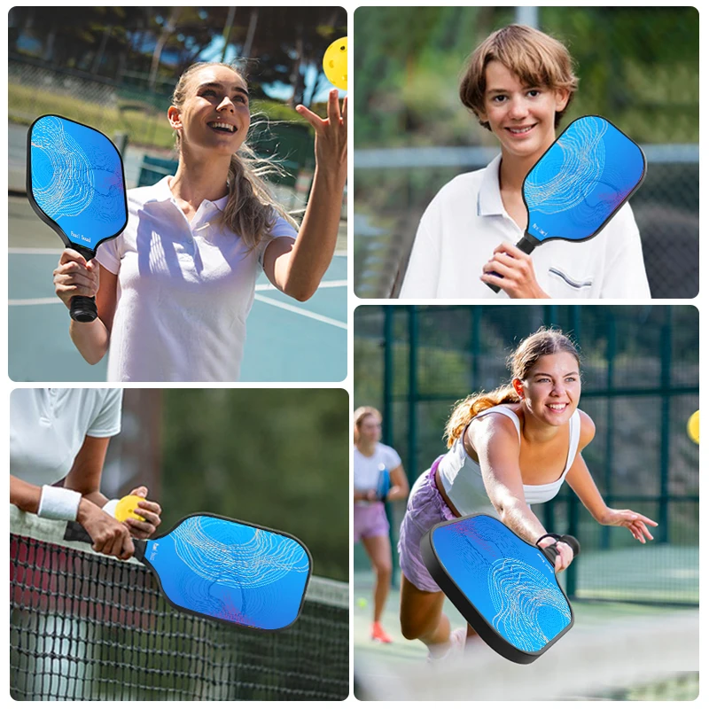 Best price racket glass fiber pickleball custom logo amazon pickleball paddle carbon fiber pickleball paddle
