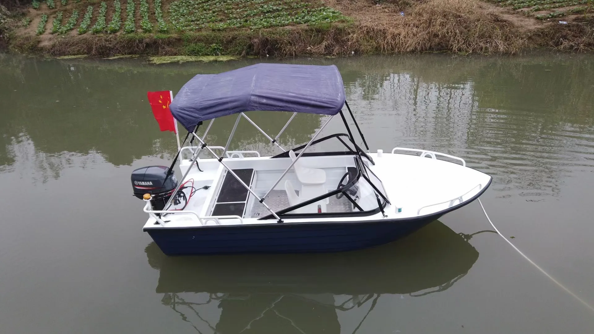 New Practical Luxury yacht high speed fishing boat with cabin working boat from China for the ocean