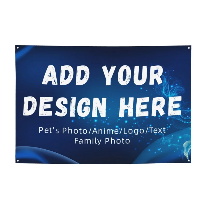 Advertising banner vinyl sign outdoor promotional printed flex banner 3x5ft business full color custom pvc banner