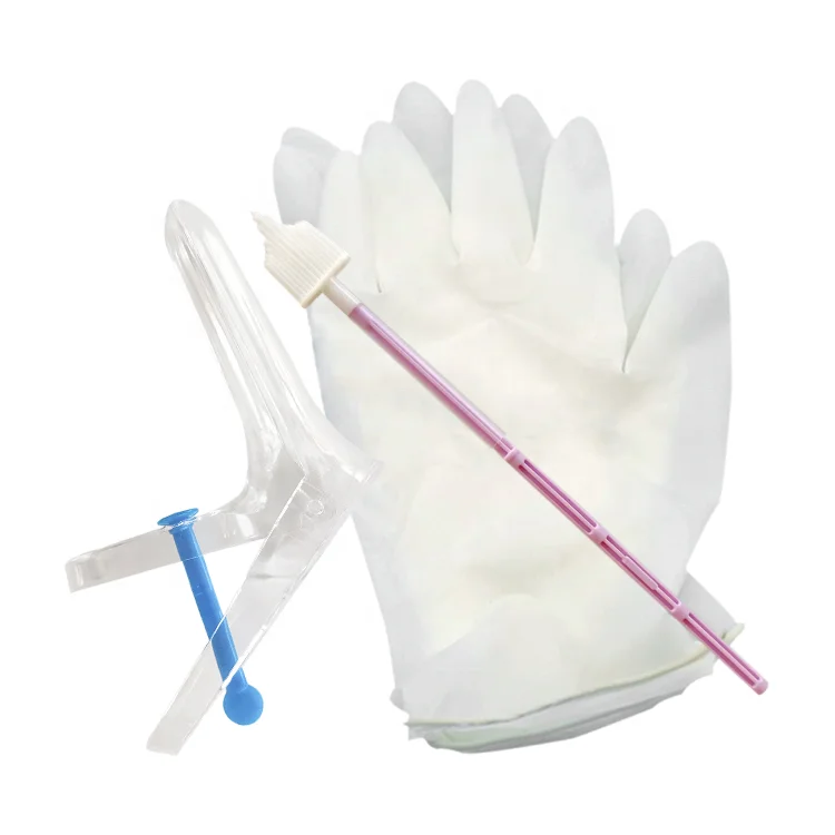 Disposable Medical Vaginal Brush Pap Smear Kit Cervical Cytobrush Gynecological Examination Kit for Women Health Care