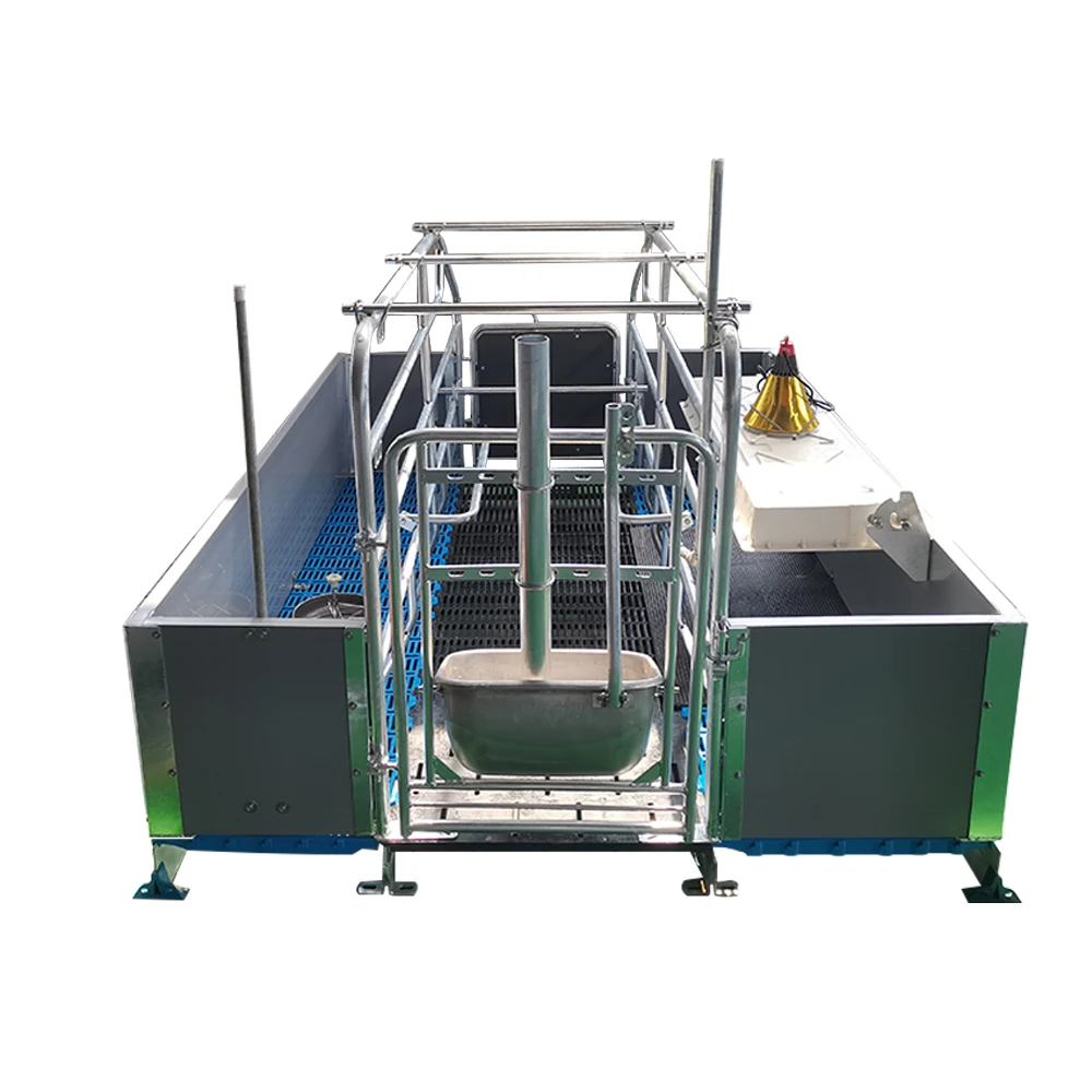 Hot galvanized piggery equipment farrowing crate farrowing pen for sale