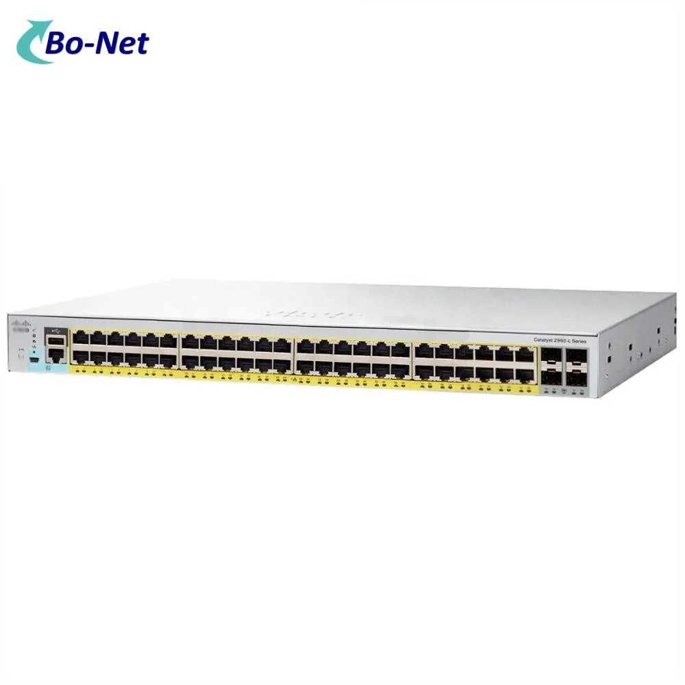 CISCO 2960-L переключатели WS-C2960L-48PS-LL 48 портов GigE с PoE 4 х 1G SFP LAN