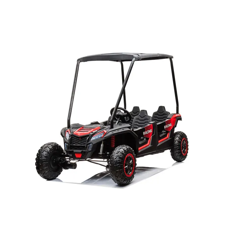 Прямая продажа с завода UTV Четырехместный Детский Электрический автомобиль машинкой для катания на автомобиле детей аккумулятор 24 В 4x4