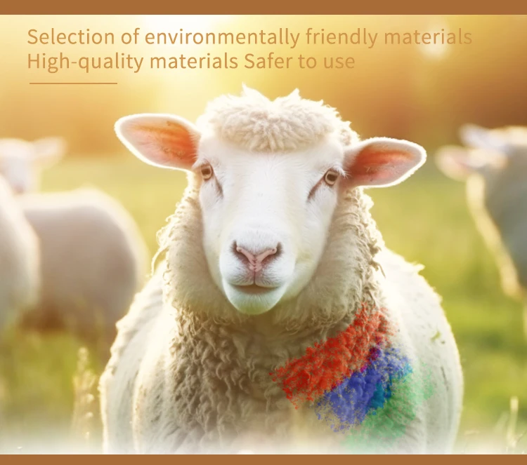 Durable Waterproof Plastic Pig Feeders Animal Marking Crayon New Condition Livestock Tagging Veterinary Crayon for Cattle