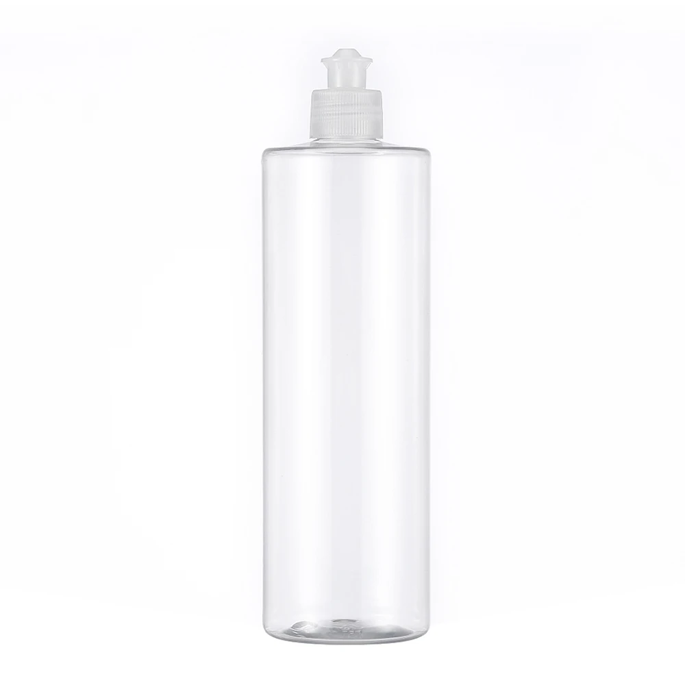 500ml china suppliers household dish washing detergent packaging products clear PET empty plastic bottles set