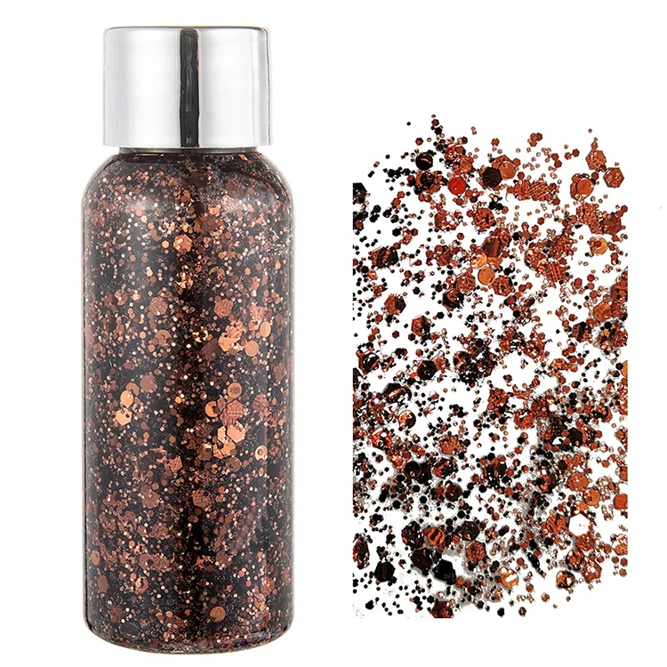 Лазерная пудра для тела и лица, макияж, искусство, глаза и губы, блестящие гелевые блестки, светящиеся украшения, праздничный крем для глаз