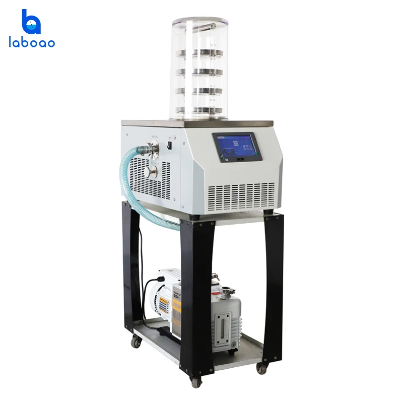 LABOAO Laboratory Small Lab Mini Lyophilizer Freeze Dryer