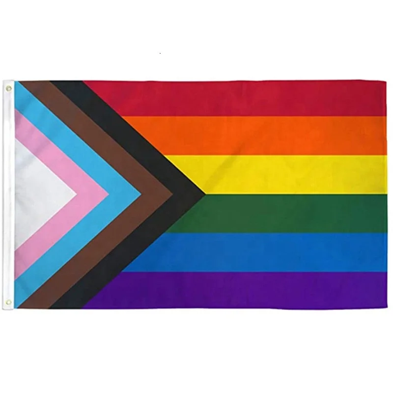 
LGBT Family Progress Pride Rainbow Flag Show Your Love of Lesbian Gay Bisexual Transgender LGBTQ Community 