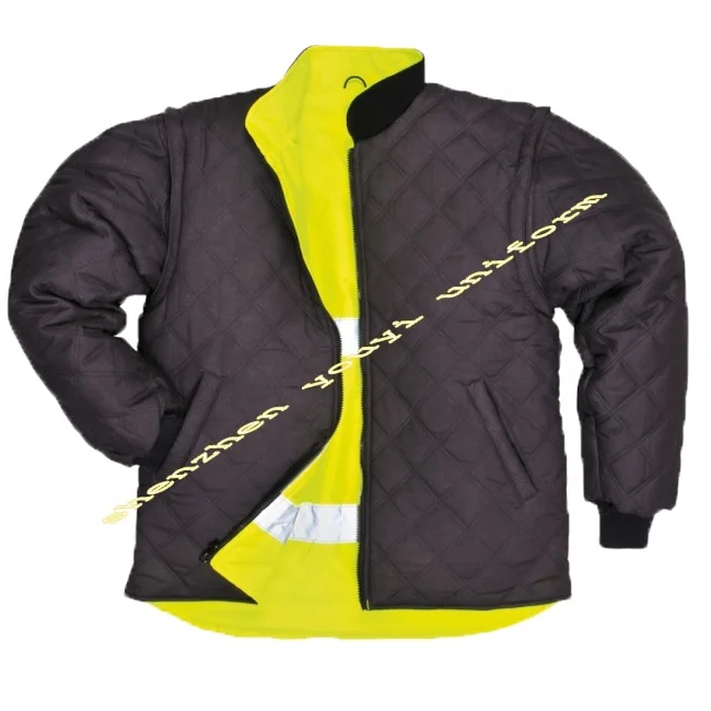 Соответствует оригиналу производителя Hi Vis безопасная зима со светоотражающими элементами Класа Комплекты водонепроницаемый рабочий плащ