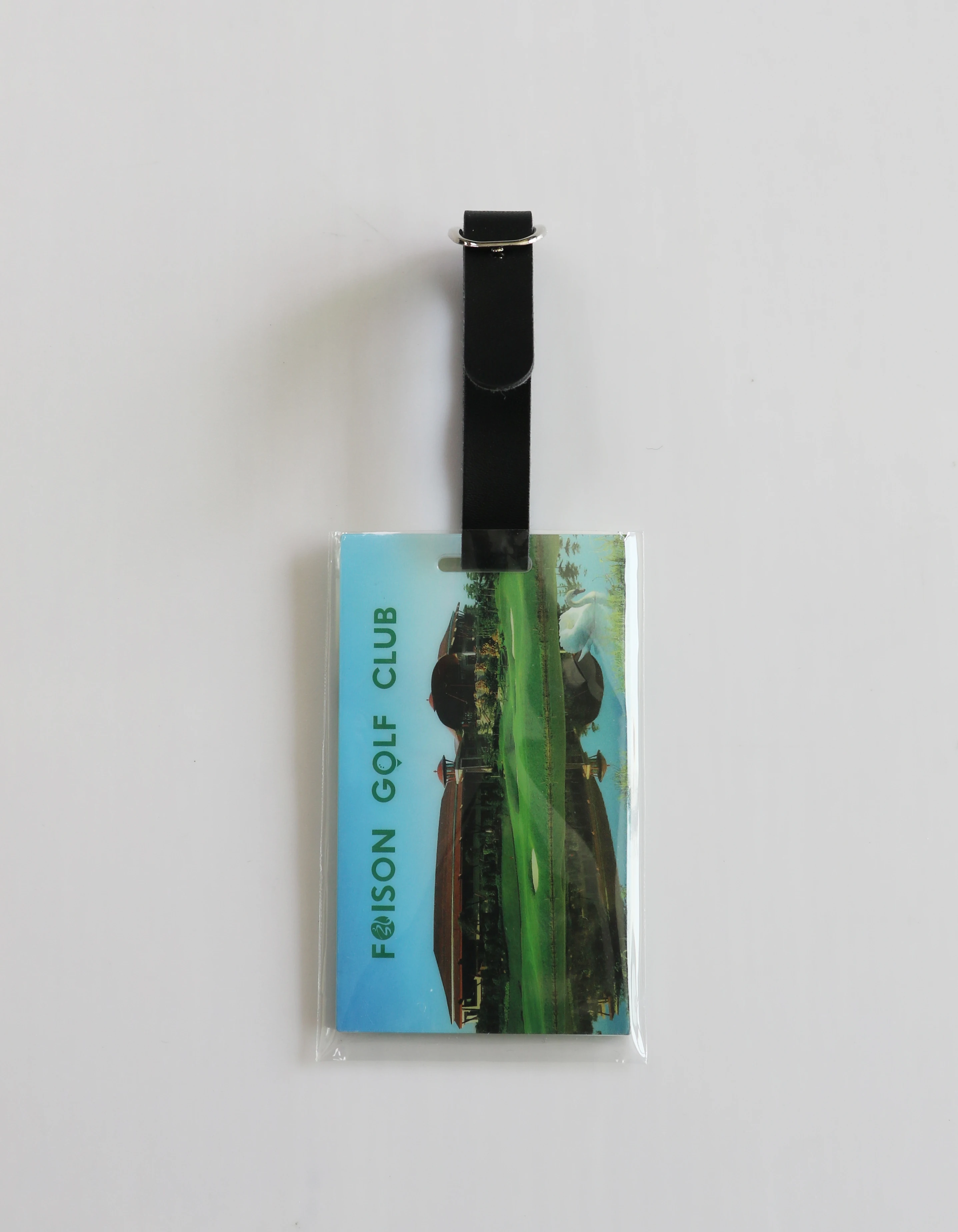 Hot Selling Product  Plastic Luggage Golf Bag Tag Custom  Acrylic Golf Bag Tags
