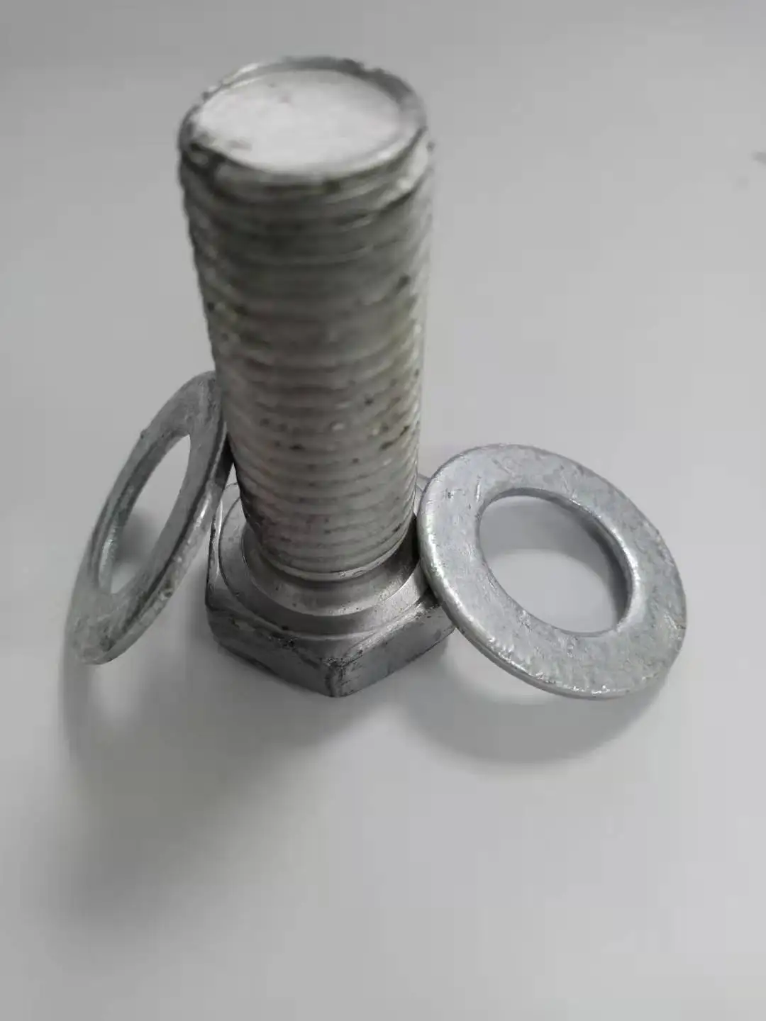 iso 7089 din steel 140 hv125  steel hexagon bolts metal washers carbon steel Hot dip galvanized PLAIN washer