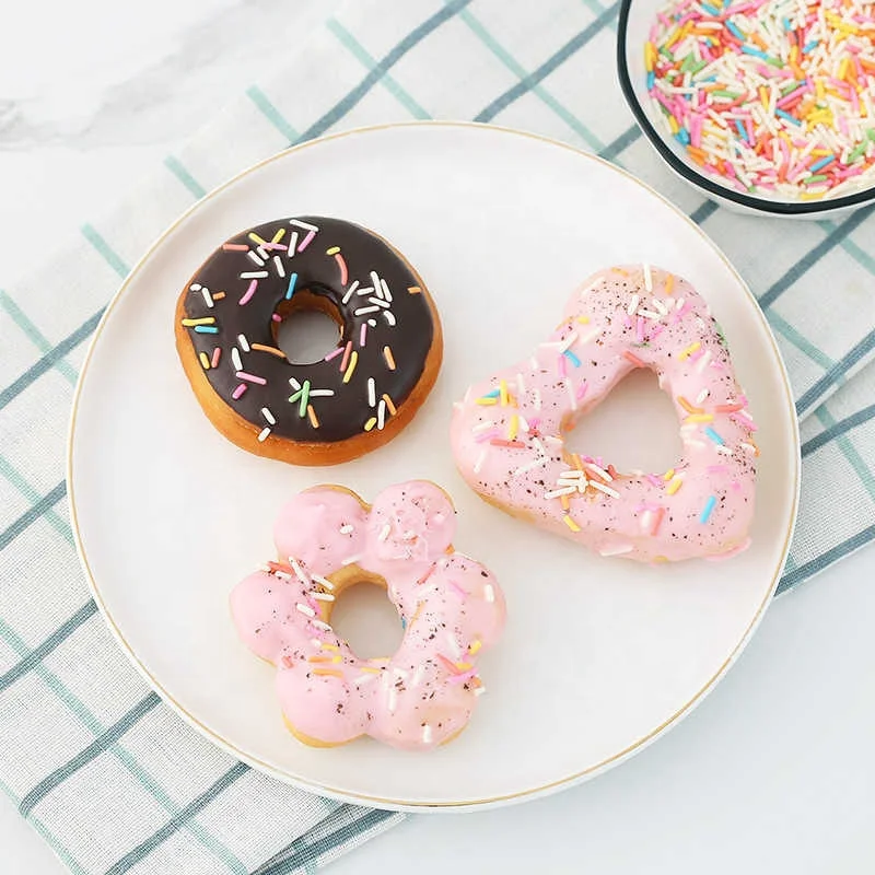 430 Stainless Steel Cake And Biscuit Mold Doughnut Cutting Mold With Soft Handle Circular Kitchen Baking Press