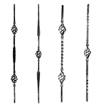 Wrought Iron Balusters metal outdoor wrought iron stair railing handrail outdoor forged steel bar