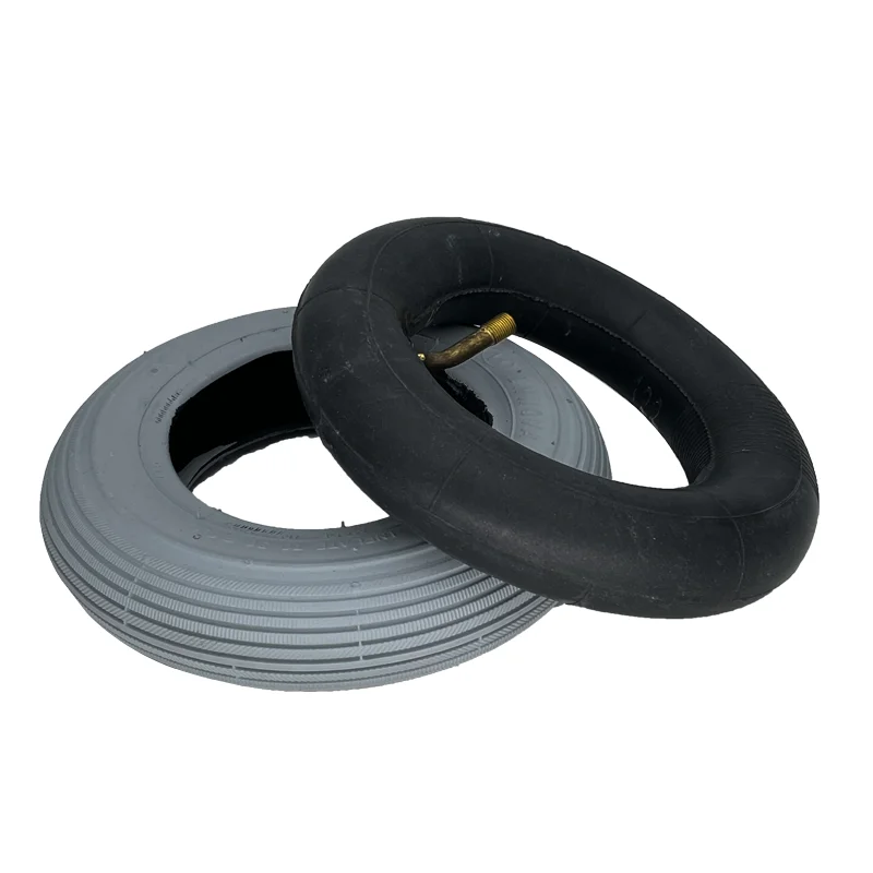 Шины и колеса 7 дюймов, Серая резиновая шина 7x1 3/4, внешняя и внутренняя трубки для складного электрического скутера