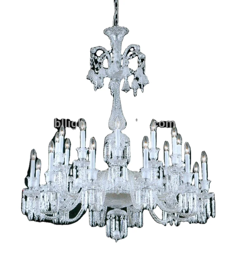 Modern french style baccarat chandelier classic baccarat style 24lights