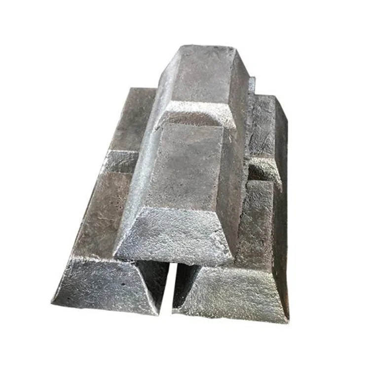 OEM MgCa20wt% MgCa10/15/30  Ingot Magnesium-based master Alloy Lump Magnesium Calcium Alloy Ingot price