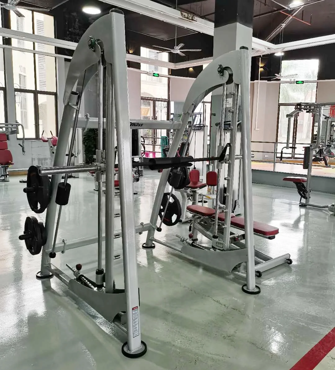 best selling gym fitness multifunction body building smith machine for gym fitness machines