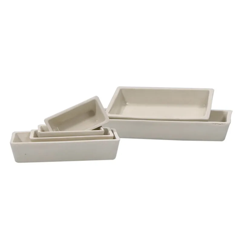 HAIJU LAB  Ceramic Boat/Ark Combustion Boat Ceramic Captain Ark Ash Pan Ceramic Crucible