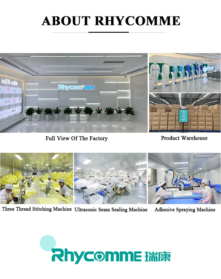 Rhycomme type5&6 disposable protective coverall