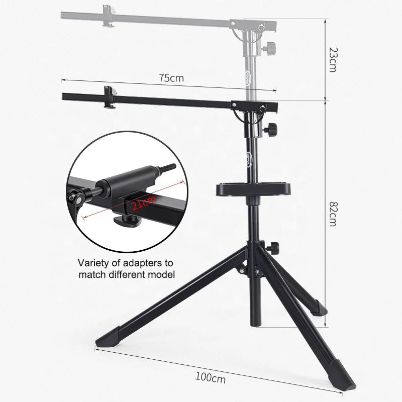 Adjustable Fold Bike Rack Holder Storage Aluminum Alloy Bike Tool Kits Parking Hanger Bicycle Repair Stand