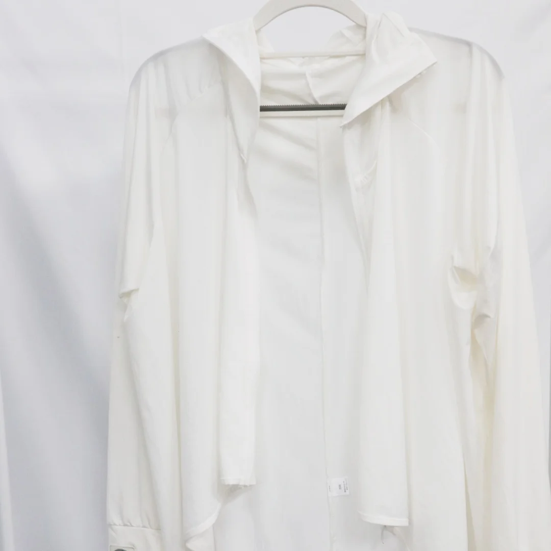 Женская летняя накидка с капюшоном