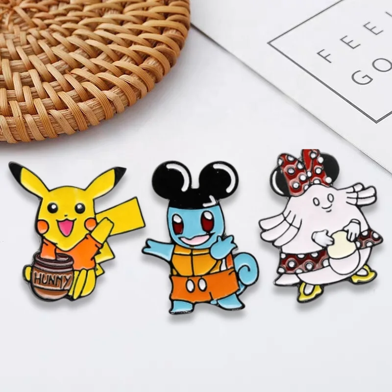 Custom Metal Pins Wholesale Badge Brooch Enamel Pin Hard Enamel Pin