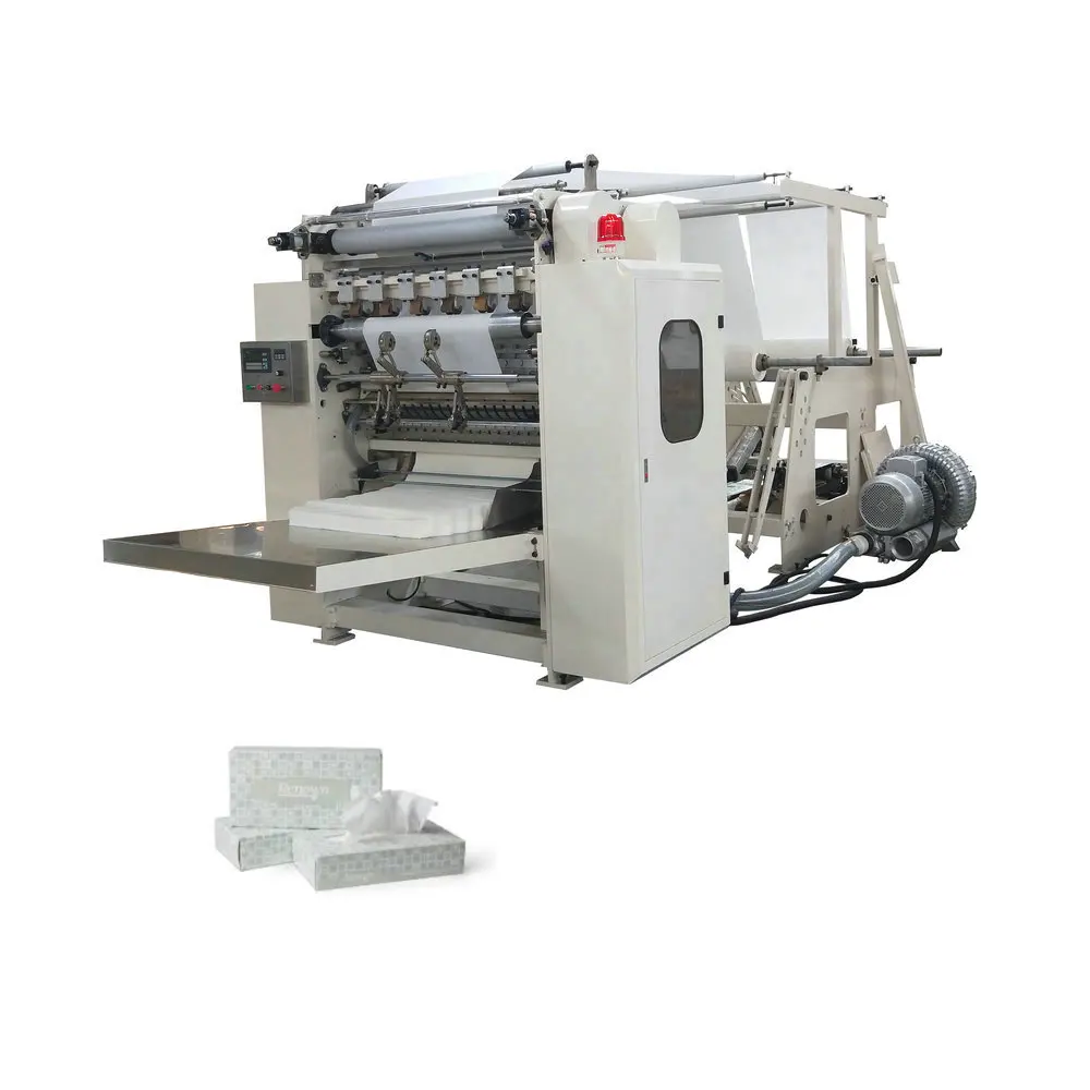 Automatic facial tissue paper making high performance machine