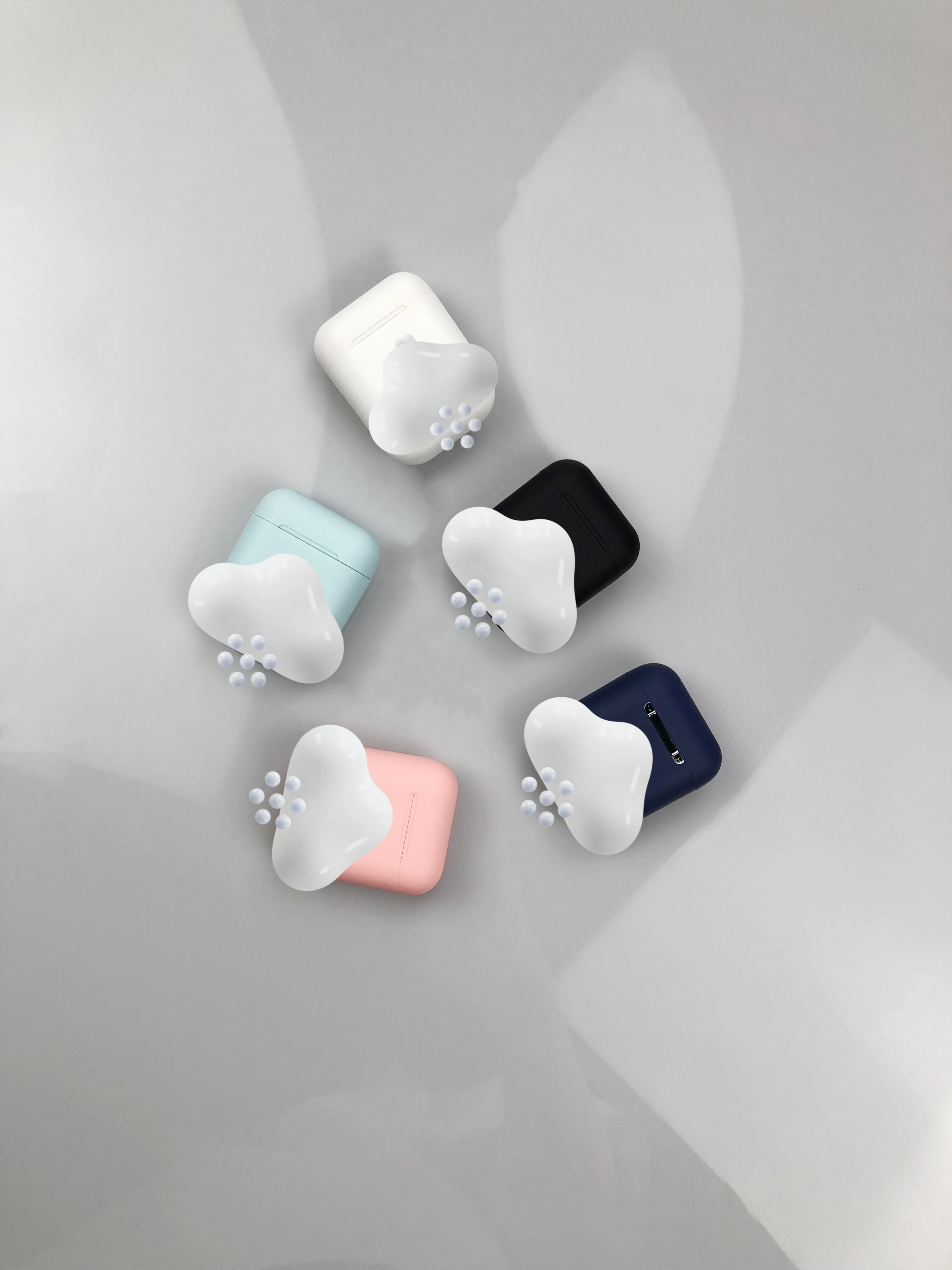 NEW Macaron Colour Audifonos Fone De Ouvido Inpods I12 Auricular Audifonos I12 Tws Pro Max Earbuds I12 Tws Wireless Earphones BK