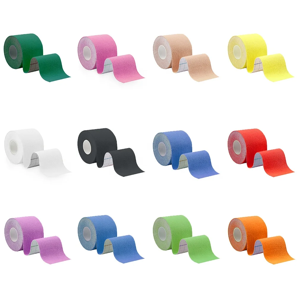 sports safety therapy sports kinesiology tape waterproof kinesiotape