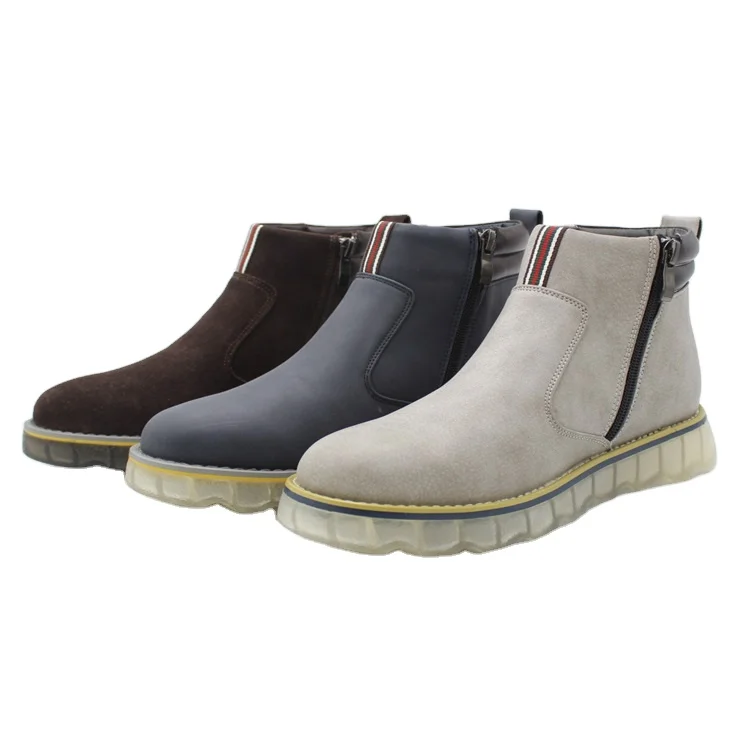 Waterproof men hiking boots competitive price lightweight best quality canvas boots